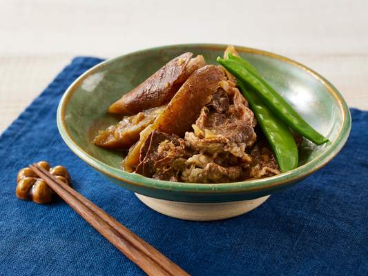 【低糖質おかず】ごぼうと牛肉のしぐれ煮